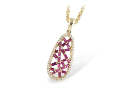 E233-94511: NECK .39 RUBY .52 TGW