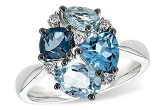 E234-83547: LDS RG 2.57 BLUE TOPAZ 2.65 TGW