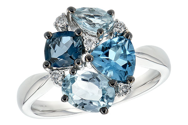 E234-83547: LDS RG 2.57 BLUE TOPAZ 2.65 TGW