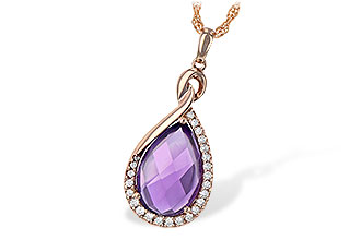 E234-90902: NECK 3.91 AMETHYST 4.10 TGW