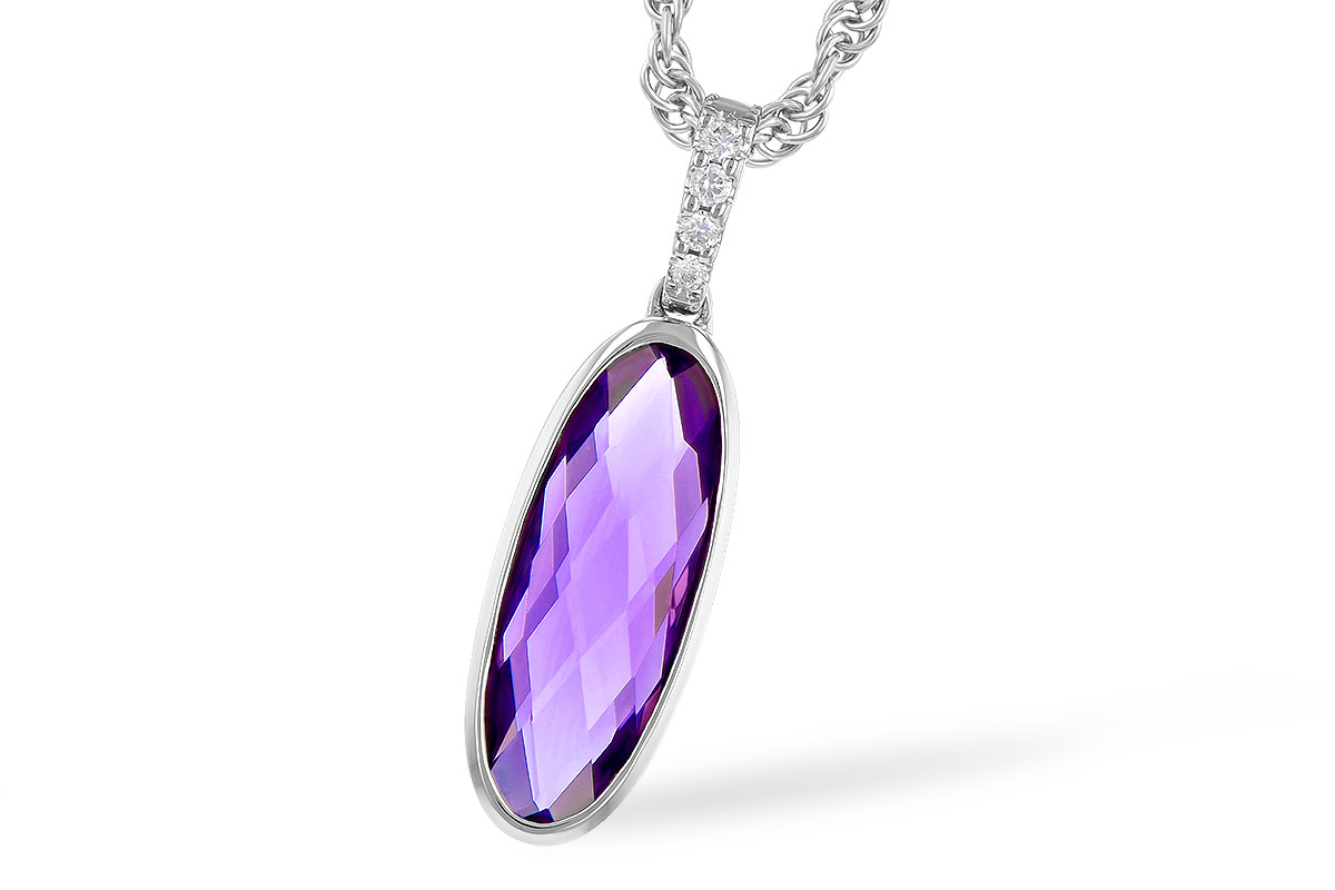 E318-54502: NECK 1.67 AMETHYST 1.70 TGW