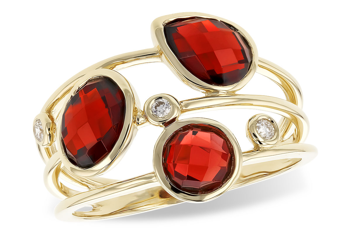 E319-39011: LDS RG 3.07 TW GARNET 3.12 TGW