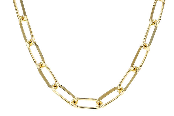E319-42702: PAPERCLIP MD (20IN, 3.10MM, 14KT, LOBSTER CLASP)