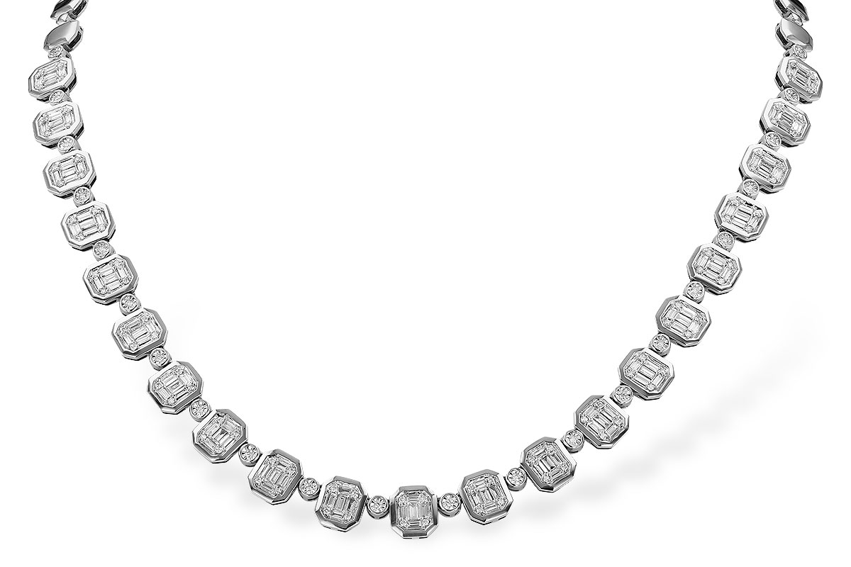 E320-28147: NECKLACE 1.39 BAG 1.80 TW (16")