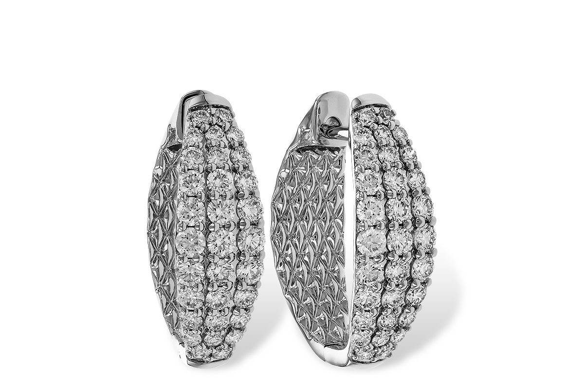E320-31729: EARRINGS 1.00 TW