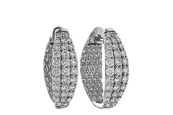 E320-31729: EARRINGS 1.00 TW