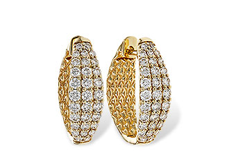 E320-31729: EARRINGS 1.00 TW