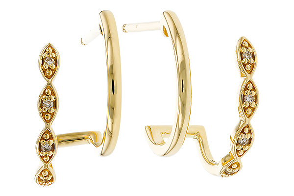 E320-31738: EARRINGS .03 TW