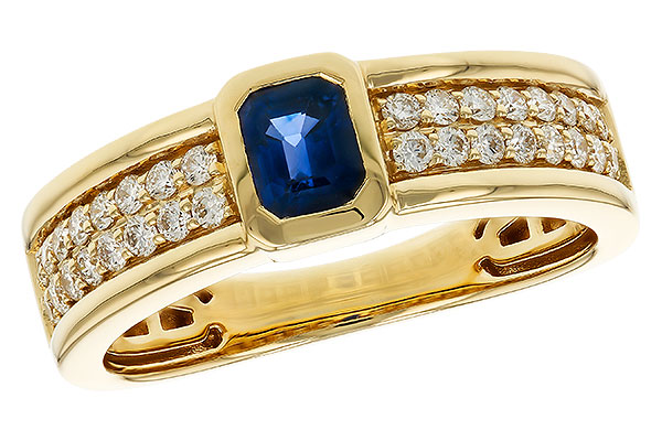 E320-34529: LDS RG .55 SAPPHIRE .88 TGW (5x4MM SA)