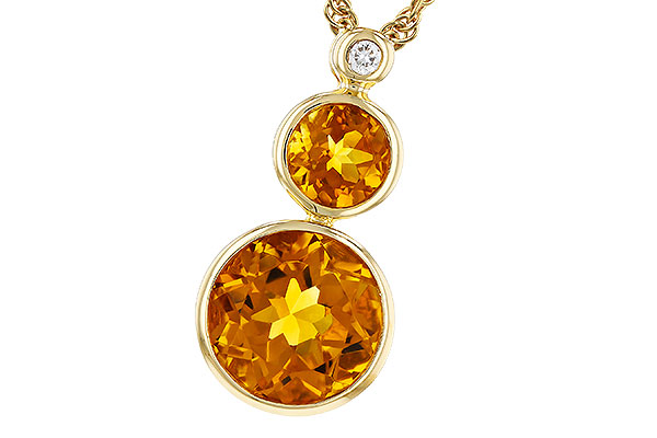 E321-19029: NECK 2.03 CITRINE 2.05 TGW (5MM / 8MM CIT)