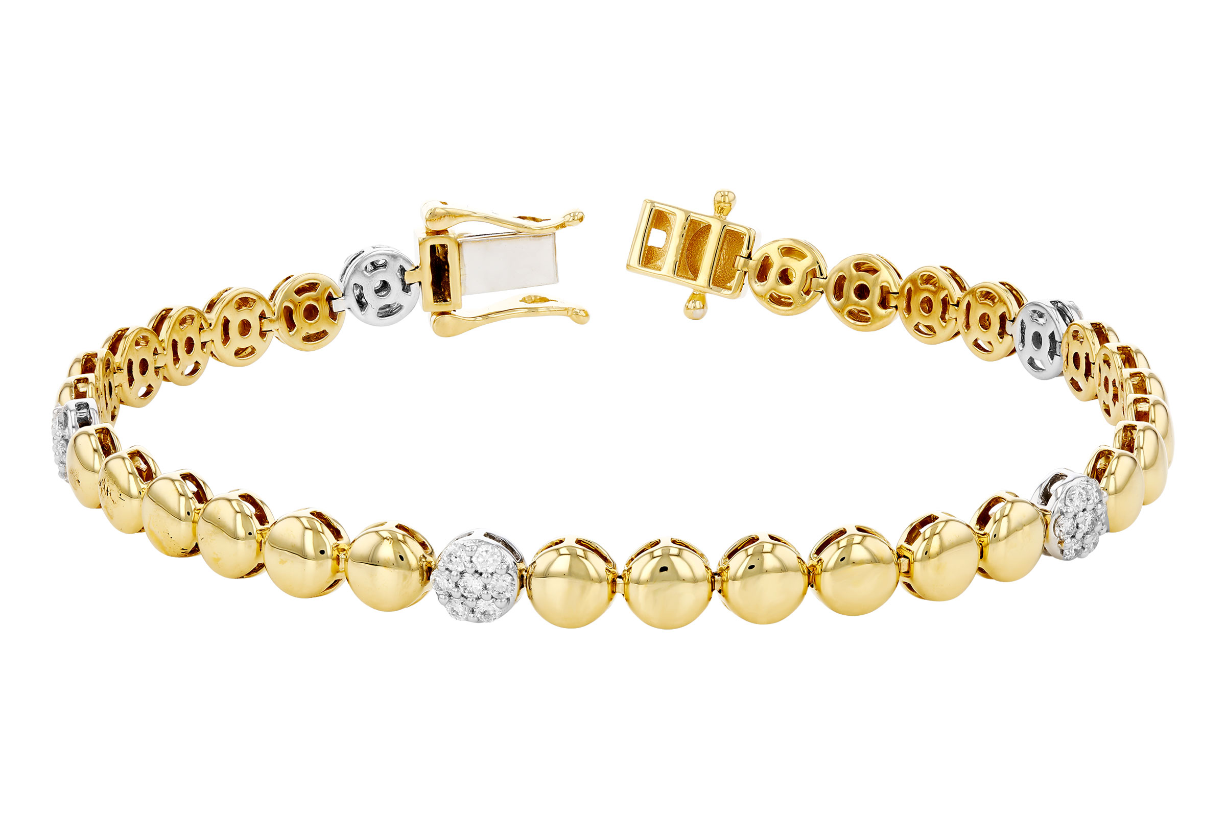 E321-19975: BRACELET .50 TW (7")