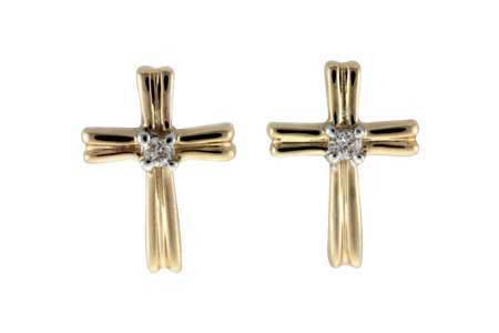 F045-80856: EARRINGS .03 TW