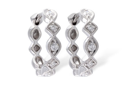 F046-64456: EARRINGS .22 TW