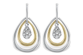 F229-40902: EARRINGS .06 TW