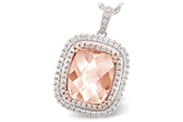 F233-95402: NECK 4.20 MORGANITE 4.66 TGW