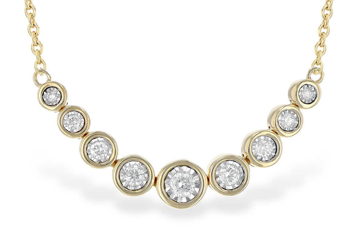 F235-78111: NECKLACE .25 TW (18")
