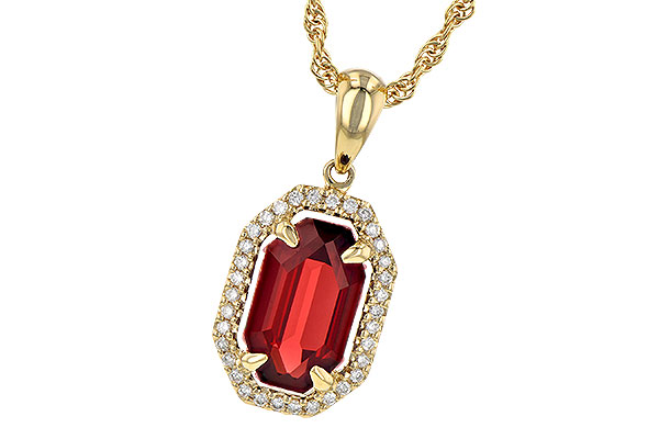 F235-79056: NECK 1.66 GARNET 1.75 TGW