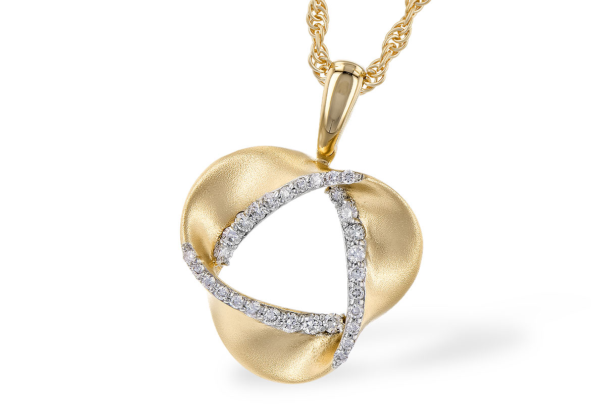 F318-54538: NECKLACE .20 TW