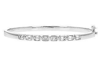 F319-39956: BANGLE 2.00 TW EMERALD CUTS