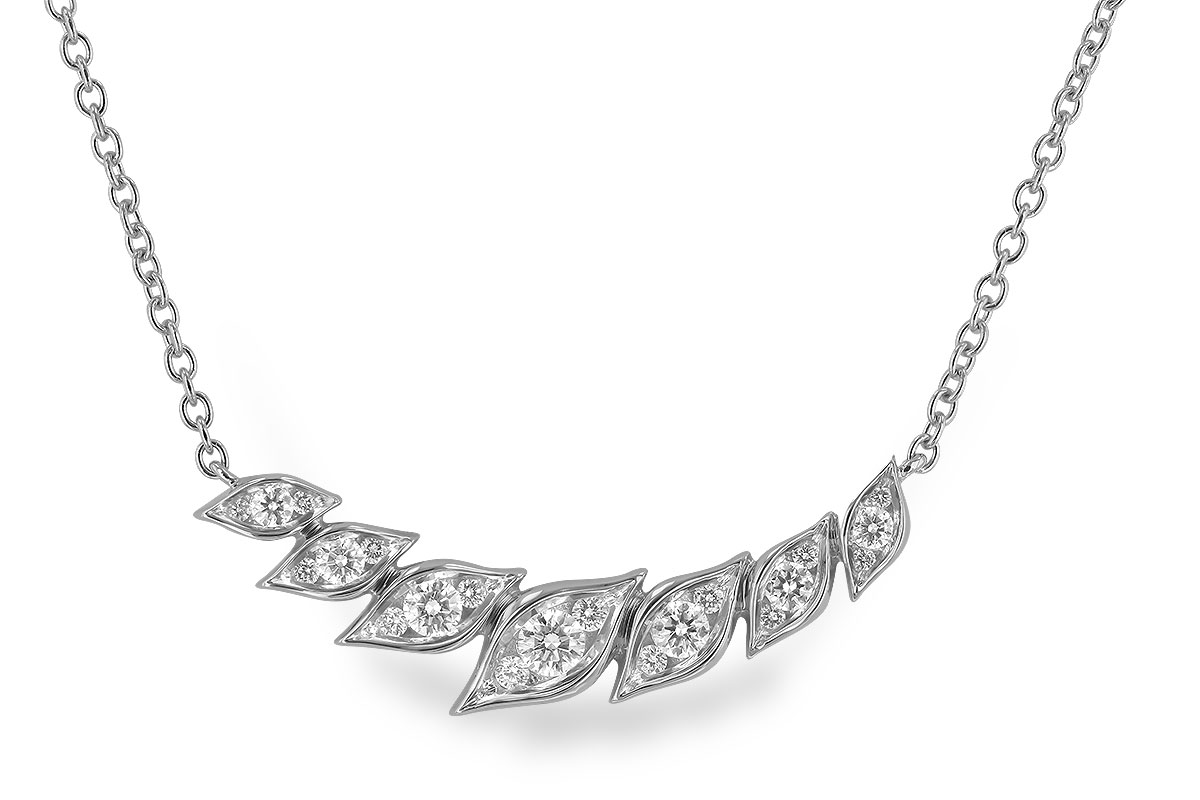 F320-28120: NECKLACE .36 TW