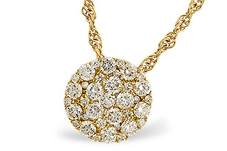 F320-28138: NECKLACE .50 TW