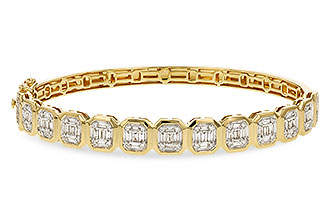F320-28156: BANGLE .81 TW BAGUETTE 1.00 TW