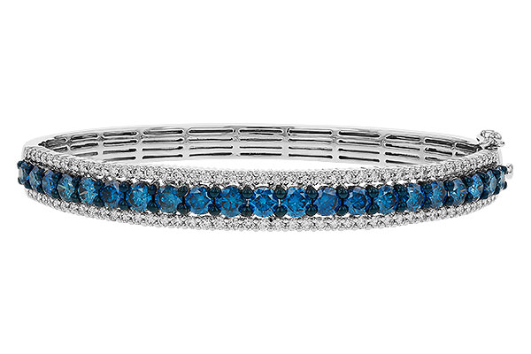 F320-32693: BANGLE 4.05 BLUE DIAS 5.50 TW