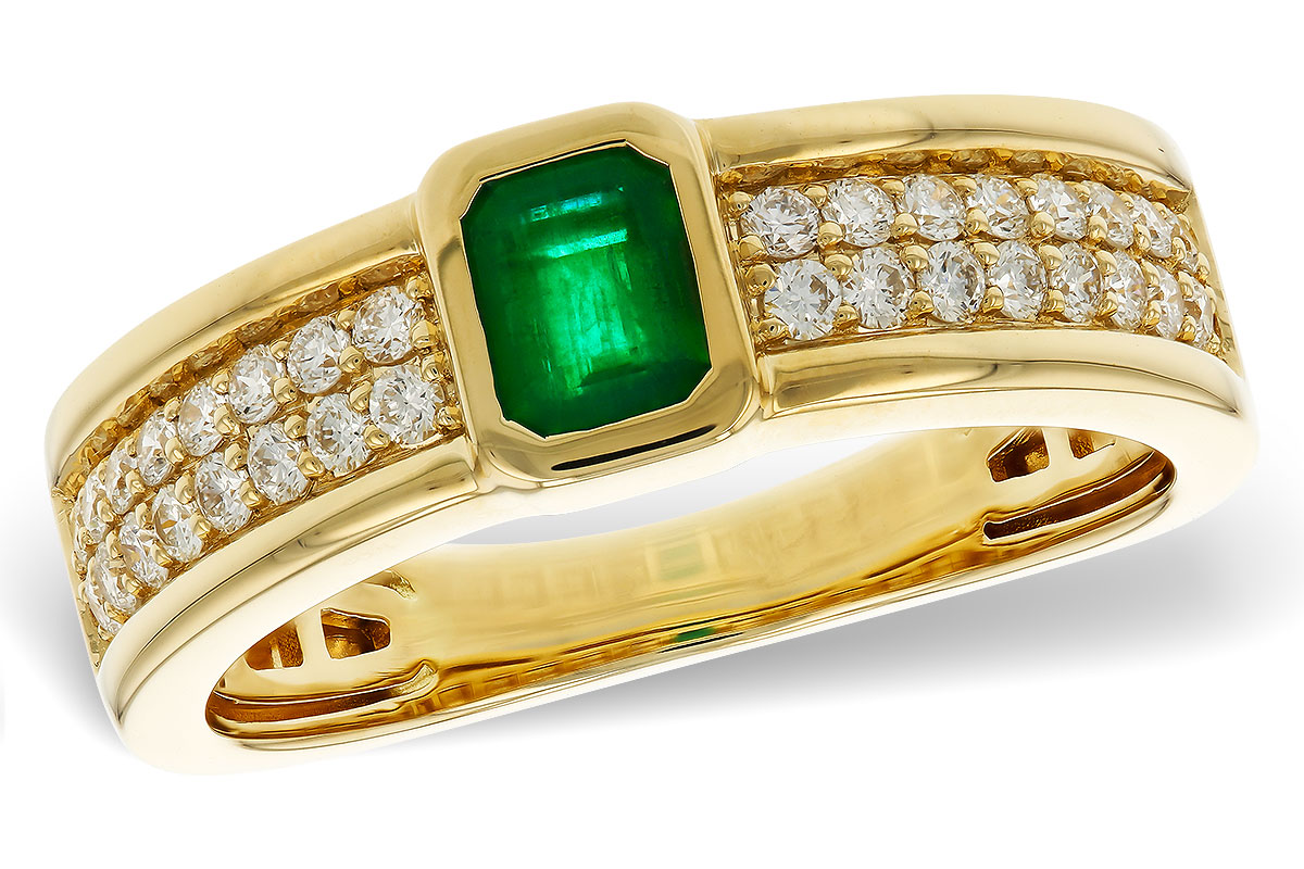 F320-34529: LDS RG .42 EMERALD .75 TGW (5x4MM EM)