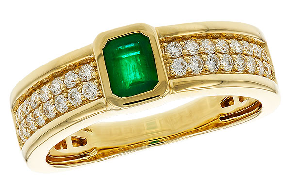 F320-34529: LDS RG .42 EMERALD .75 TGW (5x4MM EM)