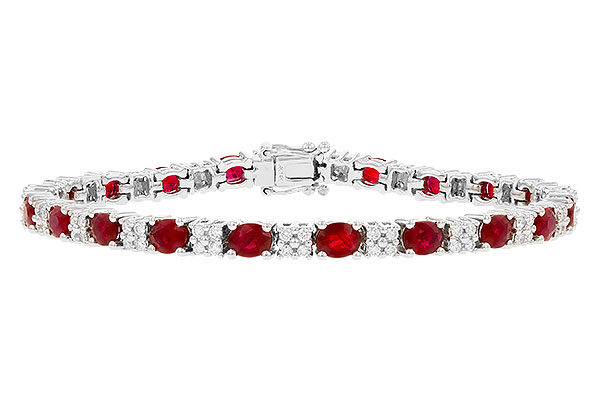 G045-74511: BRACELET 7.10 RUBY 7.92 TGW