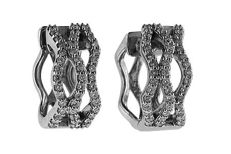 G045-81811: EARRINGS .50 TW