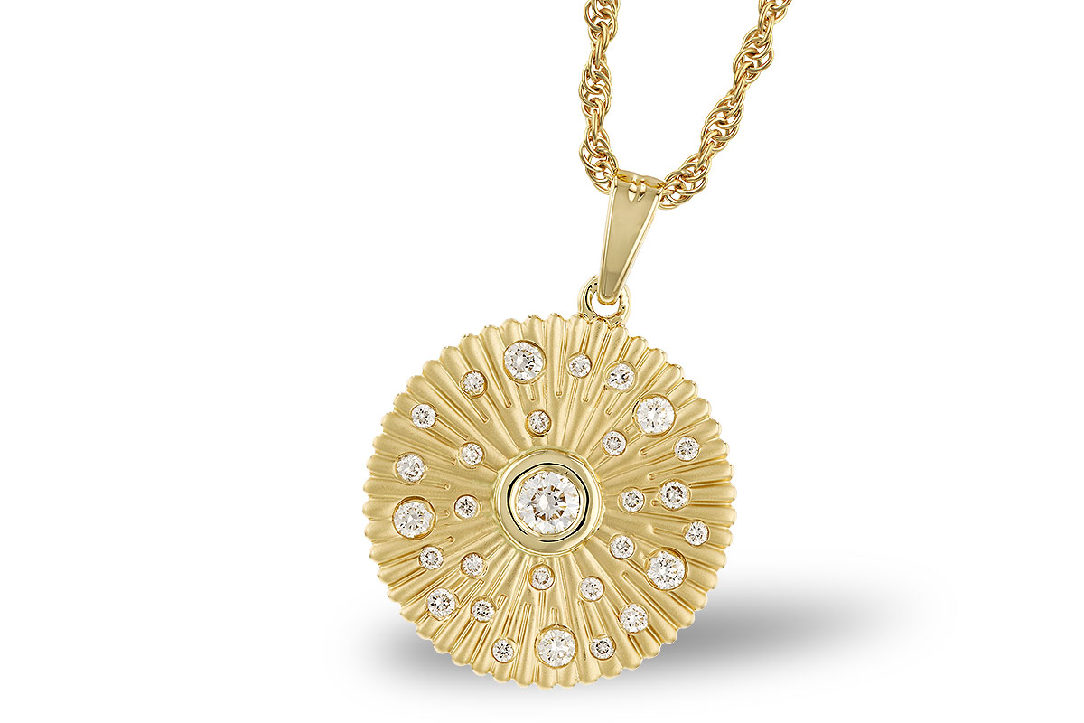G229-40902: NECKLACE .24 TW