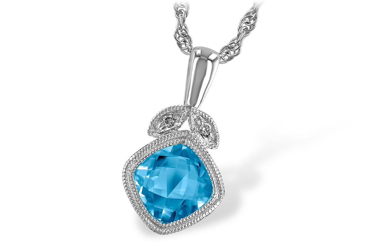 G232-16311: NECK 1.05 BLUE TOPAZ 1.06 TGW