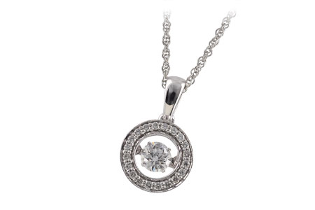G232-17247: NECKLACE .33 TW