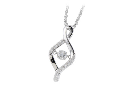 G233-93547: NECKLACE .33 TW