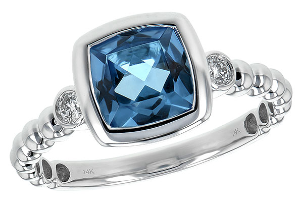 G234-84511: LDS RG 1.57 BLUE TOPAZ 1.65 TGW