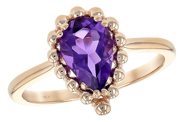 G234-86338: LDS RING 1.06 CT AMETHYST