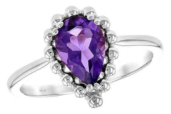 G234-86338: LDS RING 1.06 CT AMETHYST