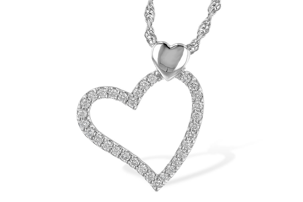 G235-76320: NECKLACE .29 TW
