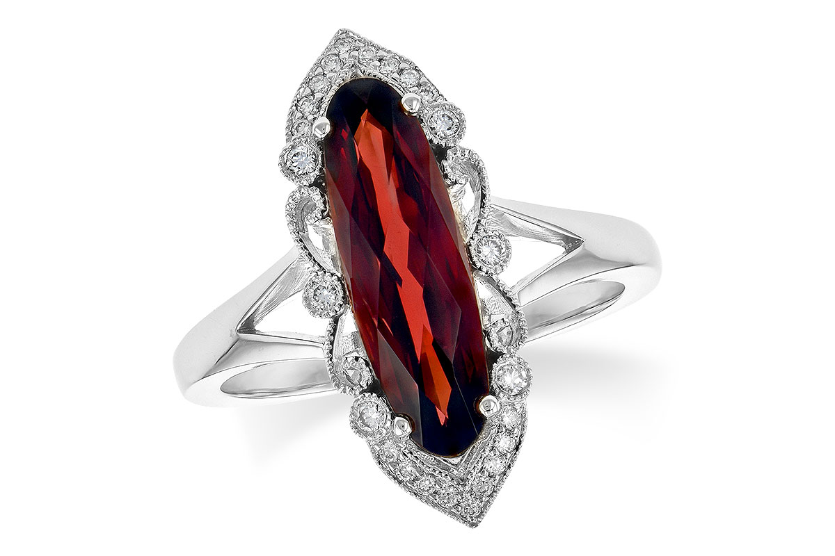 G235-79065: LDS RG 2.58 GARNET 2.70 TGW