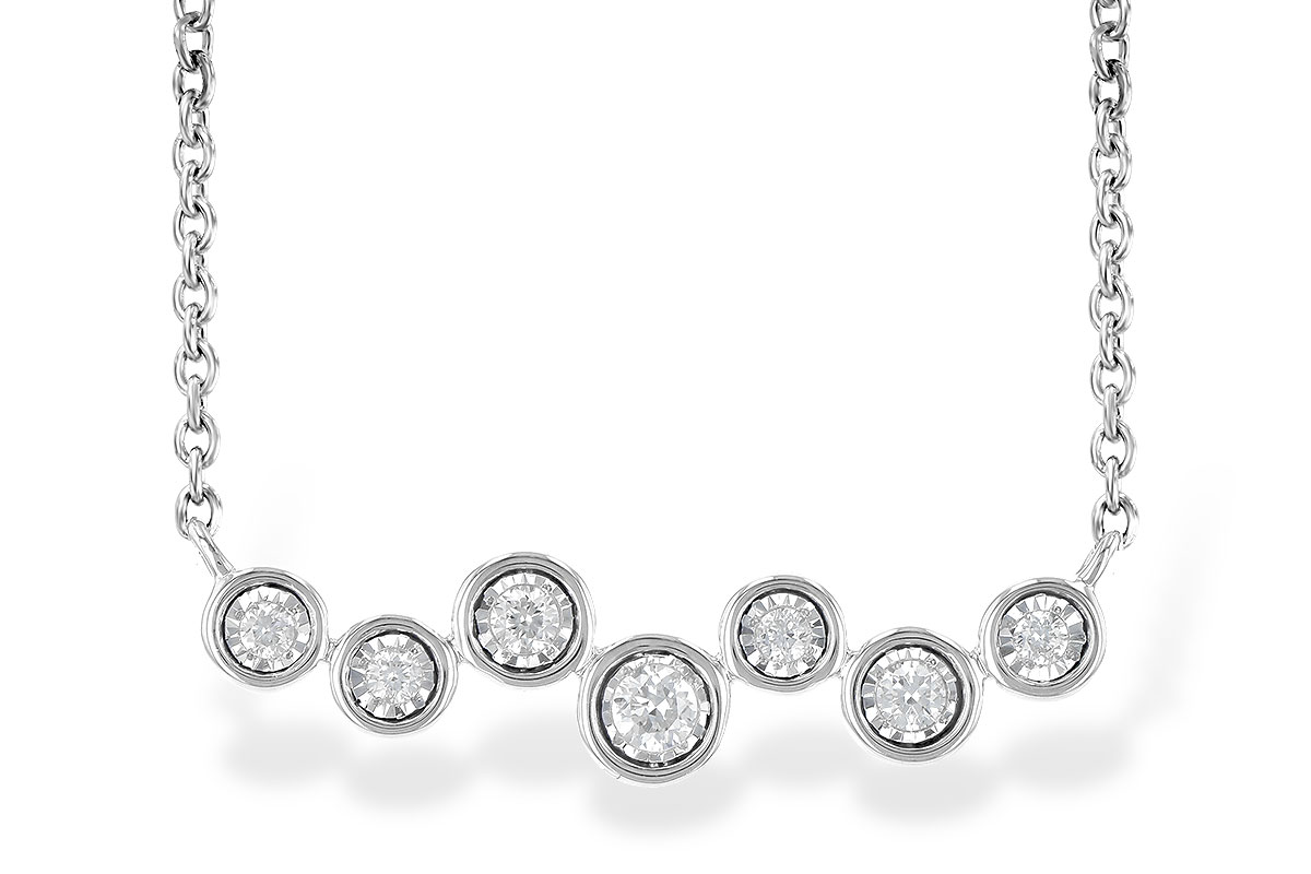 G235-79993: NECKLACE .13 TW