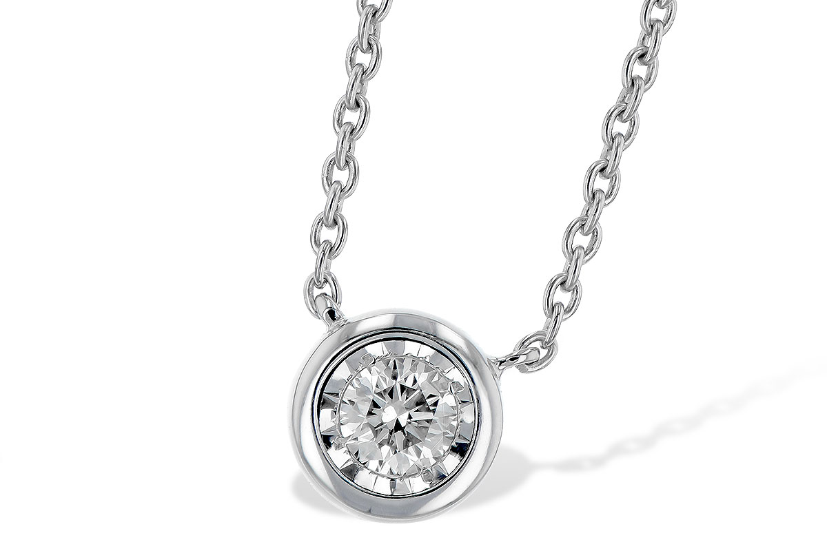 G318-46302: NECKLACE .15 BR (18")