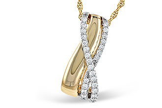 G318-48147: NECKLACE .26 TW
