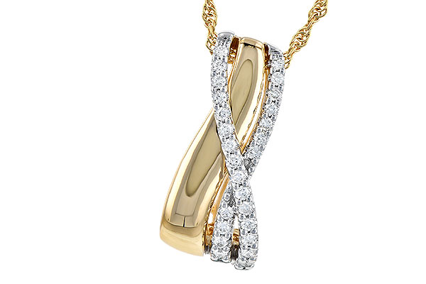 G318-48147: NECKLACE .26 TW
