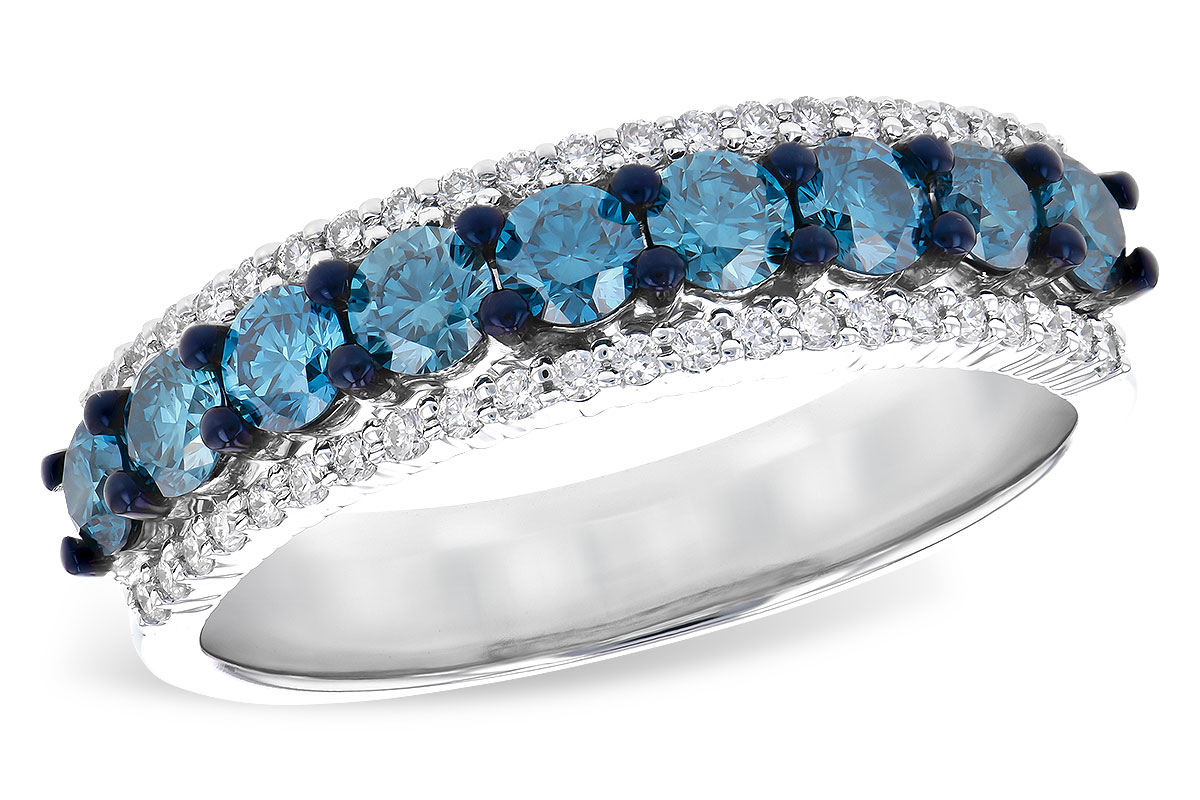 G318-53620: LDS DIA RG .80 TW BLUE DIAS 1.00 TW