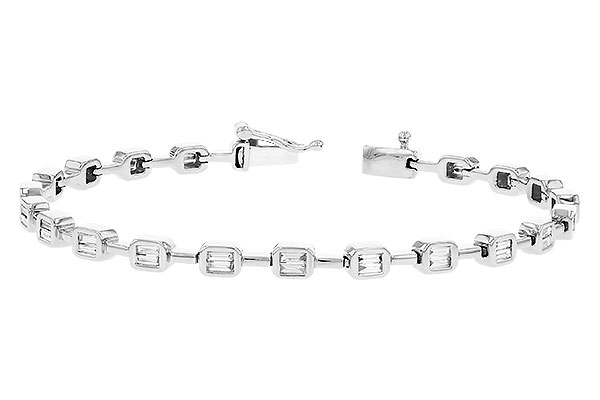 G319-41765: BRACELET .90 TW BAGUETTE