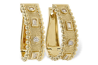 G319-43593: EARRINGS .09 BAG .18 TW