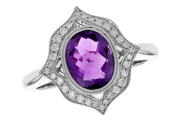 G319-43611: LDS RG 1.52 AMETHYST 1.70 TGW (9x7MM AMY)