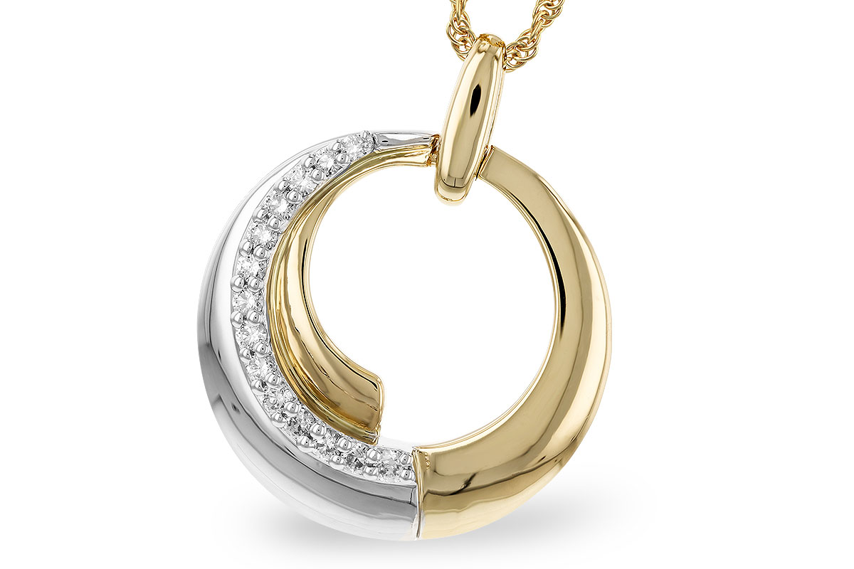G319-44456: NECKLACE .25 TW