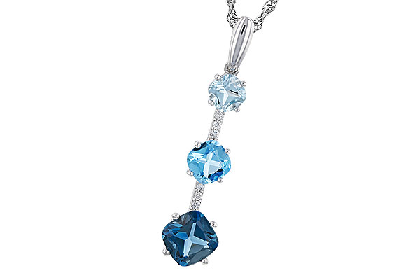G320-29065: NECK 1.87 TW BLUE TOPAZ 1.90 TGW